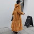 2021 winter new casual temperament European and American loose imitation otter rabbit fur coat women's hooded long coat trend