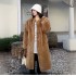 2024 new Korean version winter eco-friendly fur coat for women, medium to long, imitation otter rabbit fur plush coat, fashionable and casual