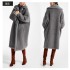 2023 autumn and winter loose fur one-piece faux fur coat for women's mid to long length windbreaker with thick lamb fur, trendy trend