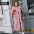 2019 New Suit Collar Imitation Fur Coat for Women, Medium and Long, Casual Korean Style, Wholesale Trend in Foreign Trade