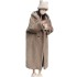 2023 new fur coat, women's coat, thickened and elongated, women's hooded style, casual and fashionable, covering flesh and keeping warm