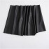 Foreign Trade 2024 Spring New Women's Clothing Imitation Leather PU High Waist slimming asymmetrical long skirt for women