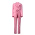 FD051 in stock 2024 autumn and winter cross-border Amazon women's fashion long sleeved suit jacket casual pants set