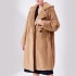 2023 autumn and winter new imitation otter rabbit fur fur coat for women, medium to long, European and American coat, suit collar, fashionable temperament