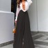 FD1110 in stock 2024 autumn cross-border new style European and American women's fashionable temperament pleated long wide leg pants