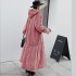 2021 winter new casual temperament European and American loose imitation otter rabbit fur coat women's hooded long coat trend