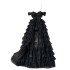 Light luxury rebellious heiress style high-end suspender jumpsuit with sequins and mesh design, super fairy and socialite long skirt