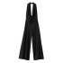 2024 women's clothing wholesale French pure desire sexy hanging neck backless jumpsuit, socialite temperament jumpsuit 1058168