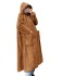 2021 new winter fashion casual plush faux fur coat women's thick coat medium long European and American hooded