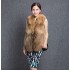 European and American style 2018 new autumn and winter temperament fashionable imitation fur vest women's vest raccoon fur thickened foreign trade hot item