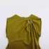 Foreign trade 2024 summer new women's clothing gold inlaid MIDI sleeveless slimming temperament dress 9878079