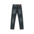 B jeans men's loose straight leg Paris new trendy brand elastic small foot casual pants men's trend versatile