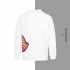 High version original Mongolian classic basic model logo embroidered LOGO men's and women's loose fitting pullover round neck looped sweater