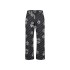 D Home 2024 Leisure New CD Trendy Brand Loose Jeans Printed Full Jacquard Straight Tube High Street Versatile Pants