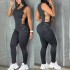 2023 Summer European and American New Women's All in One Waist Slim Fit Sexy Punk Show off Women's Hollow jumpsuit