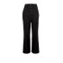 2024 Amazon European and American Fashion New Women's Casual Straight Pants High Waist Button Elastic Band Multiple Pockets