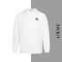 High version Luo Jia 24 early spring new classic style basic logo new embroidered logo men's and women's loose hoodie trend