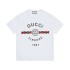 Gjia Gujia High Edition Letter T-shirt Summer New Round Neck Print Fried Dough Twists Versatile Men's Short Sleeve Loose Fashion Couple