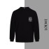 High version Luo Jia 24 early spring new classic style basic logo new embroidered logo men's and women's sweater hoodie trend