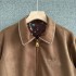 Correct Version 24 Autumn/Winter New Donkey Home Logo Simple Solid Color Men's and Women's Suede Texture Jacket Exterior