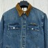 2024 Autumn/Winter New Embroidered Collar Denim Cotton Jacket Top Unisex