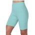 Amazon women's outdoor shorts, European and American multi-color solid color flat five quarter women's yoga five quarter pants, sports leggings