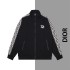 1.1 Correct Edition 2024 Autumn/Winter New D Home DIO Letter Full Print Nylon Stand up Collar Jacket Zipper Jacket for Men and Women