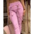 2024 European and American Cross border Women's Wear American High Street Ins Hip Hop Multi Pocket Slimming Casual Small Foot Work Pants