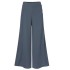 2023 Amazon Europe and America Spring/Summer New Pants Women's Button Elastic High Waist Summer Wide Leg Pants