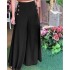 2023 Amazon Europe and America Spring/Summer New Pants Women's Button Elastic High Waist Summer Wide Leg Pants