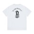 B Home High Version Paris Handsome Basic Font LOGO Short Sleeve Top Trendy Brand Arc Printed T-shirt for Men and Women Couple