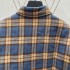 2024 Autumn New Nanyou P Home Collar Long Sleeve Checkered Cotton Jacket for Men and Women