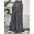 Independently developed foreign trade cross-border AliExpress plus size fat mm high waist wide leg pants loose thin straight tie dye pants