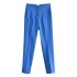 European and American Amazon cross-border new slim fit solid color pleated micro elastic formal straight leg pants casual pants women's pants