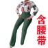 Cross border new casual suit for European and American foreign trade women's clothing, printed stand up collar long sleeved shirt top, wide leg pants two-piece set