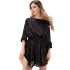 European and American Amazon cross independent site foreign trade hot fashion bead festival banquet sequin dress small dress dress