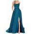 2024 Amazon Europe and America Cross border New Bridesmaid Dress Long Long Skirt Small Tail Strap Solid Color Banquet Evening Dress