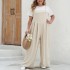 Cross border Amazon solid color overalls for women in summer on foreign trade AliExpress, loose and oversized wide leg jumpsuit pants for Europe and America