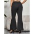 Independent research and development, afraid of cross-border new European and American hot selling women's bell bottom pants, Amazon hot selling plus size pants, women's pants