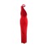 European and American style women's clothing 2024 summer new product temperament sloping shoulder sexy slim fit with exposed shoulder strap long solid color dress