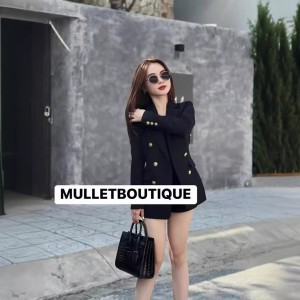 Spring and Autumn New Women's Fashion Temperament Loose and High End Suit Slimming Top Age Reducing Suit Coat Cross border