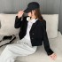 2024 spring new goddess style high-end niche design short suit women's jacket casual suit top