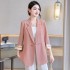 New Chinese style Chinese style suit jacket for women in spring and summer 2024, retro style buckle plus plus size, casual temperament, Western summer