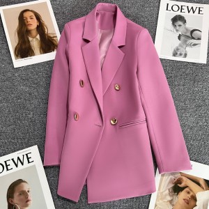 Suit jacket for women in Spring and Autumn 2022, new style suit, niche, no iron, small stature, early spring, small suit top, suit