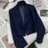 Short style suit jacket for women in spring and autumn 2024, new small and high-end design, versatile cross-border suit jacket