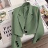 Short style suit jacket for women in spring and autumn 2024, new small and high-end design, versatile cross-border suit jacket