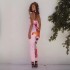 European and American style 2024 summer AliExpress foreign trade women's clothing new sexy suspender flower print slim long dress