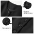 Round neck vest women's vest 2024 Spring and Autumn new top, waist cinching slim fit small suit sleeveless short clip