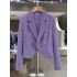 New white French style short suit jacket for women in spring and autumn of 2025, with a light mature and fragrant texture, suitable for foreign trade