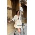 2023 summer small suit short sleeved jacket for women, fashionable and loose casual high waisted shorts, small suit short sleeved for women